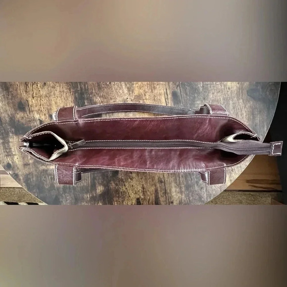 TOSCANI | leather handbag. 100% genuine Italian leather - Picture 10 of 16